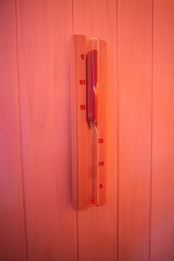 Sablier Sauna Spa